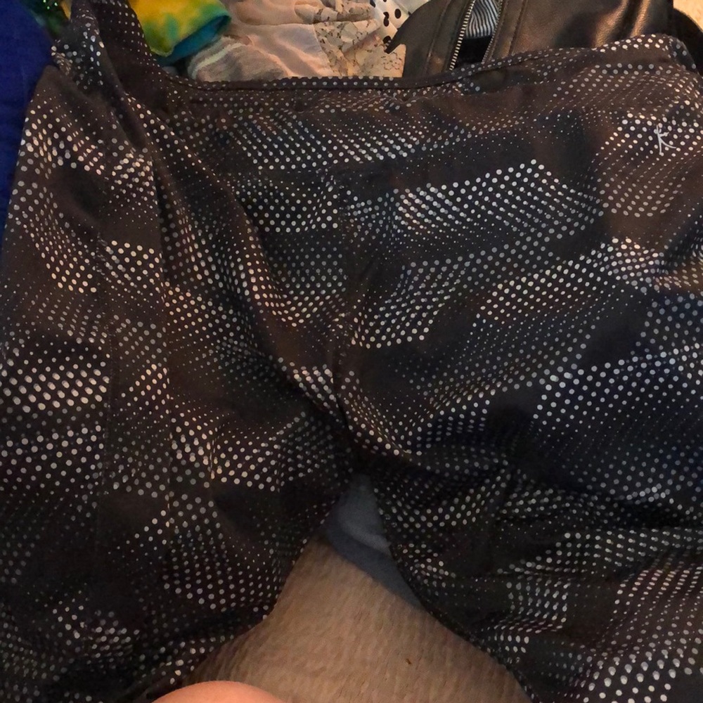 Fitness workout pants.